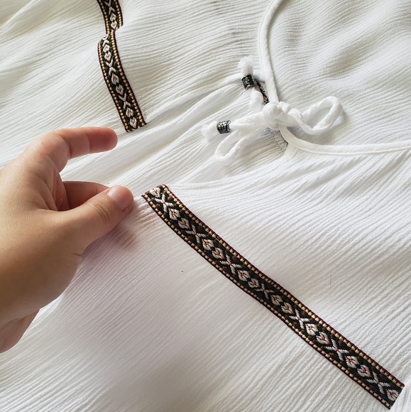 Open Front Boho Beach Top - Picture 4 of 5